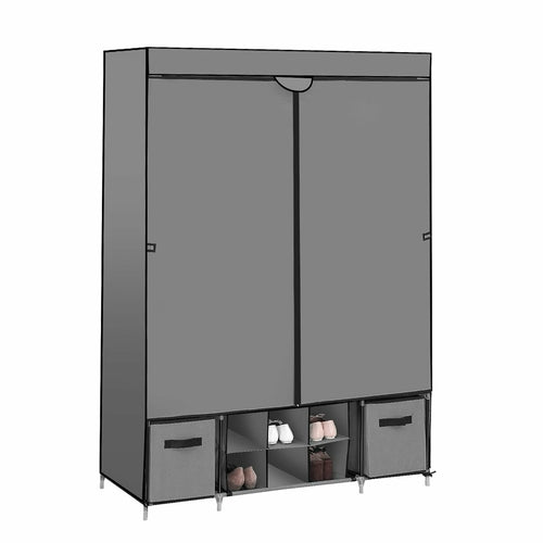 Levede Portable Wardrobes Shoe Rack Large Clothes Cabinet Closet