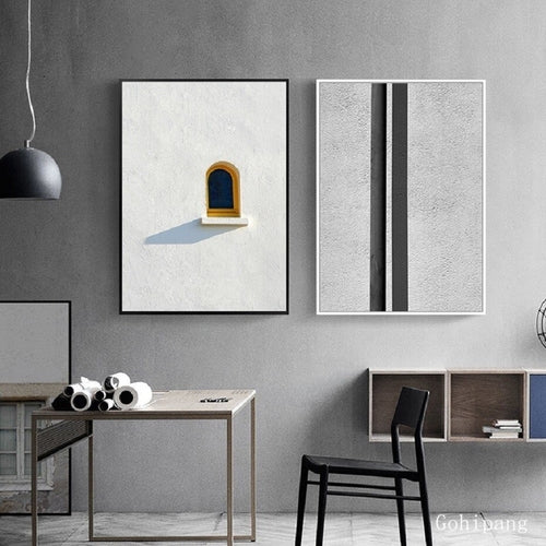 Abstract Minimalist Still Life Scandinavia Canvas
