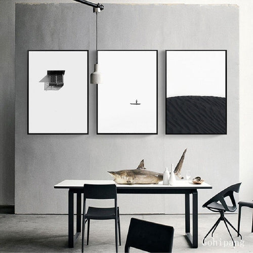 Abstract Minimalist Still Life Scandinavia Canvas