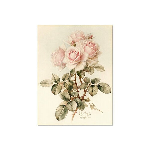 European Retro Flower Posters Print Home