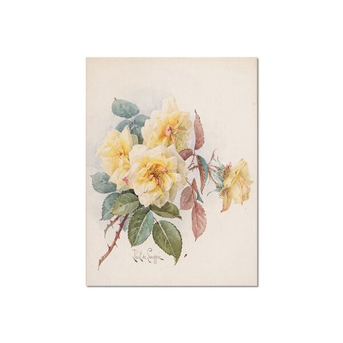 European Retro Flower Posters Print Home
