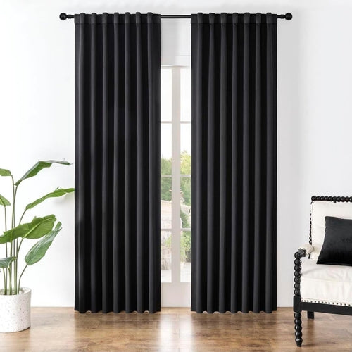 Curtains for Bedroom, Blackout Curtains 90 Inches Long,